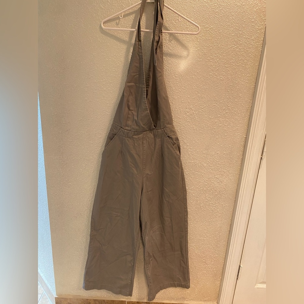 Forever 21 Taupe Jumpsuit